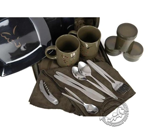Обеденный набор на 2 человека Fox Camolite 2 Person Dinner Set