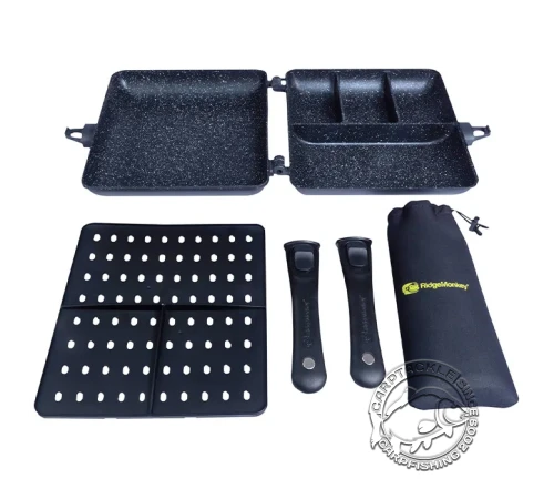 Тостер со вставкой Ridge Monkey Connect Combi & Steamer XXL Granite Edition