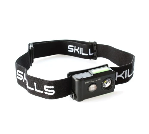 Фонарик налобный SKILLS LED Highlight Ultra Lightweight & Hardcase