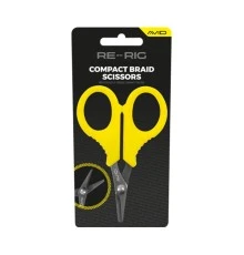 Компактные ножницы для плетеных материалов Avid Carp Re-Rig Compact Braid Scissors