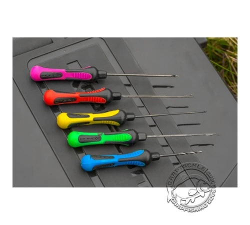 Набор из титановых игл и ножниц Korum Ti Baiting Tool & Scissor Set