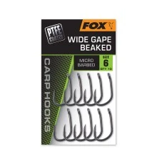 Крючки с широким зевом и загнутым жалом FOX Wide Gape Beaked №2