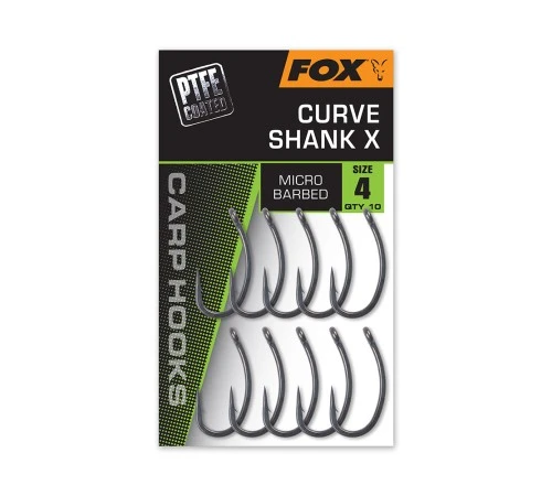Крючки Fox Curve Shank X