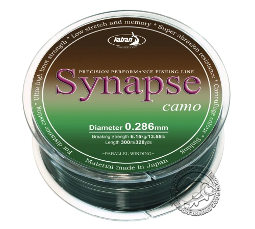 Леска Katran Synapse Carp Camo