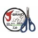 Шнур плетеный DAIWA J-Braid X8E-W/SC chartreuse + ножницы