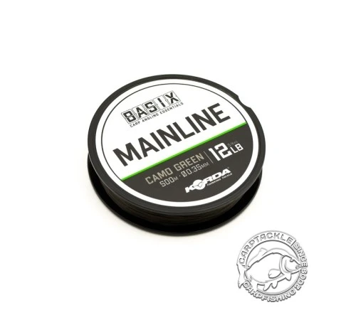 Леска Korda Basix Main Line Camo green