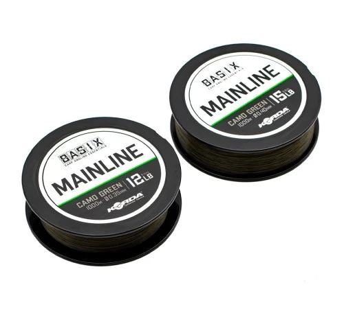 Леска Korda Basix Main Line Camo green
