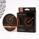 Плетёная леска, De-Nova DSTN Х8 300м Orange 0.15mm 8.5kg