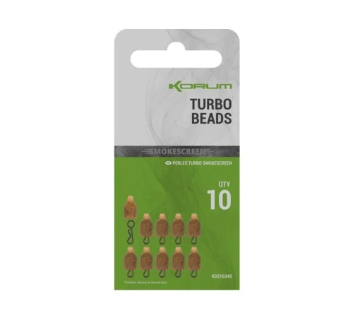 Камуфляжные быстросъемные бусины Korum Smokescreen Turbo Beads