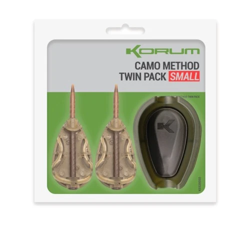 Набор кормушек с формой Korum Camo Method Twin Packs