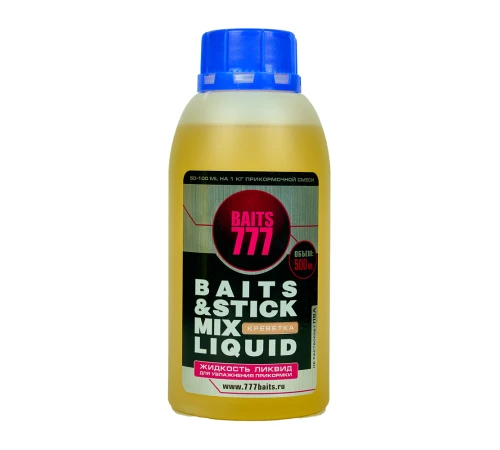 Ликвид 777 Baits Liquid Shrimp (Креветка) 500ml