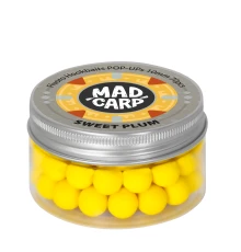 Плавающие бойлы Mad Carp Baits Fluoro POP-UP Sweet Plum 12mm