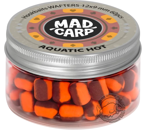 Вафтерсы Mad Carp Baits Wafters Aquatic Hot