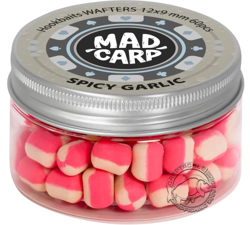 Вафтерсы Mad Carp Baits Wafters Spicy Garlic