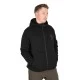 Черно-оранжевая куртка с шерпа-флисом Fox Collection Sherpa Jacket Black & Orange