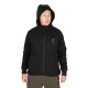 Черно-оранжевая куртка с шерпа-флисом Fox Collection Sherpa Jacket Black & Orange