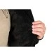 Черно-оранжевая куртка с шерпа-флисом Fox Collection Sherpa Jacket Black & Orange