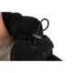 Черно-оранжевая куртка с шерпа-флисом Fox Collection Sherpa Jacket Black & Orange