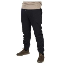 Черно-оранжевые джоггеры из шерпы Fox Collection Sherpa Joggers B/O