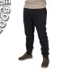 Черно-оранжевые джоггеры из шерпы Fox Collection Sherpa Joggers B/O