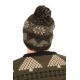 Вязаная шапка с помпоном Fox Festive Bobble Hat