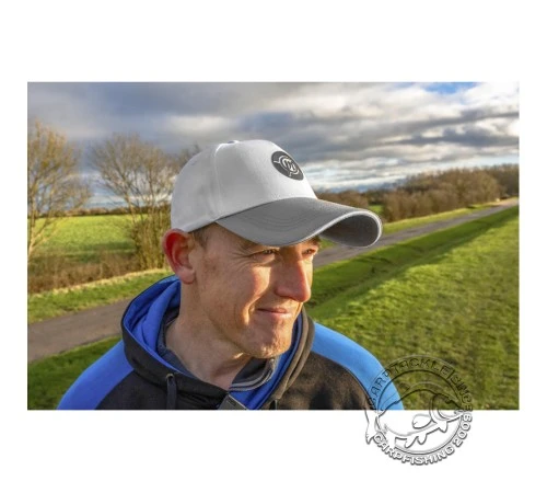 Белая кепка Preston White Pi Logo Cap