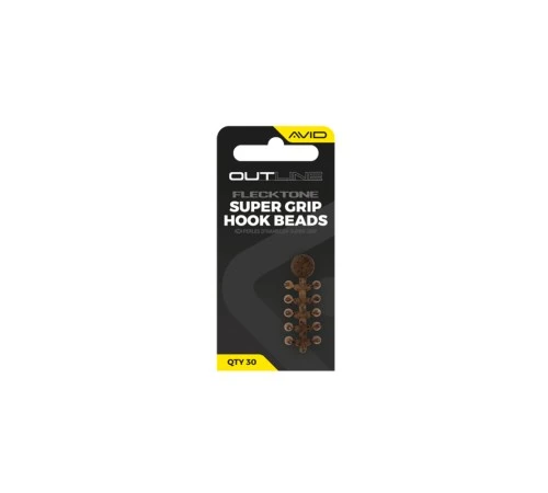 Бусины для крючка Avid Carp Outline FleckTone Super Grip