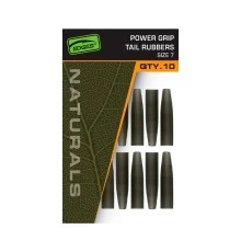 Конусы для безопасных клипс Fox EDGES Naturals Power Grip Tail Rubbers №7