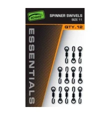 Вертлюги для спиннер-рига Fox EDGES Essentials Spinner Swivels - Size 11