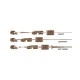 Безопасные клипсы для вертолета FOX Edges Heli-Clips