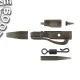 Безопасная клипса для ловли с монтажной трубкой Fox Edges Tubing Leadclip Kit 5pcs