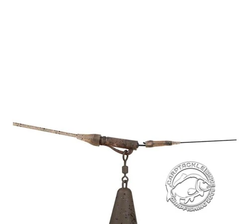 Готовые оснастки на монтажной трубке с безопасной клипсой FOX Edges Tubing Lead Clip Ready Rig 3шт