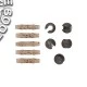 Комплект с вольфрамовой бусиной для вертолета на монтажной трубке FOX Edges Tubing Tungsten Heli Bead Kit