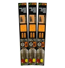 Готовые поводки Fox Edges Wide Gape Beaked PVA Bag Rigs