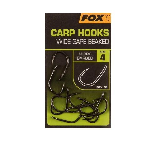 Крючки Fox Wide Gape Beaked