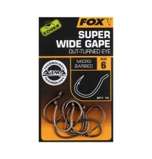 Крючки Fox EDGES™ Super Wide Gape (Out-Turned Eye)