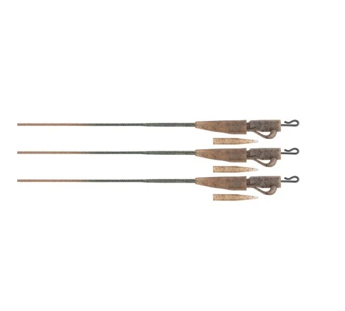 Готовые камуфляжные ледкоры на безопасной клипсе FOX EDGES 50lb