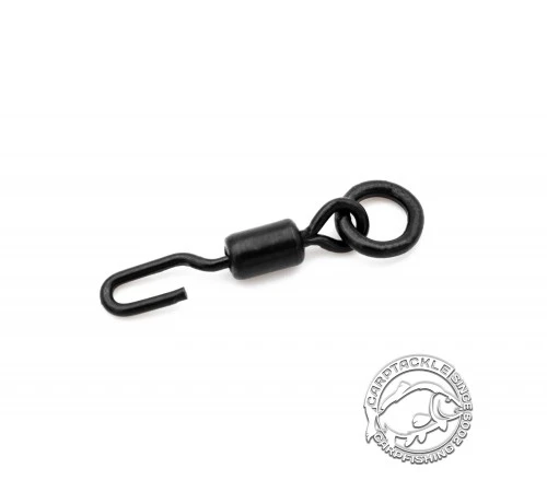 Вертлюг с кольцом и быстросъемом Korda Spinner Ring Swivels XX №11