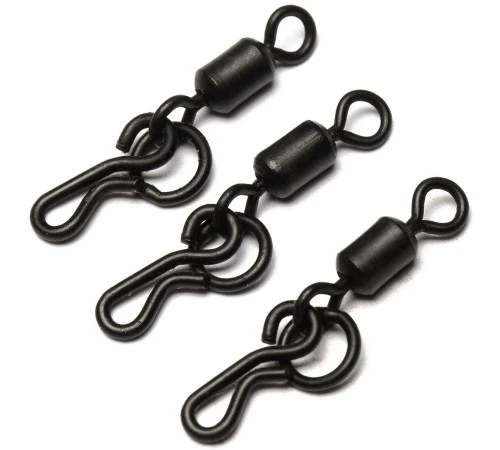 Вертлюжки с кольцом и быстросъемом Nash Quick Change Drop Off In Line Swivel