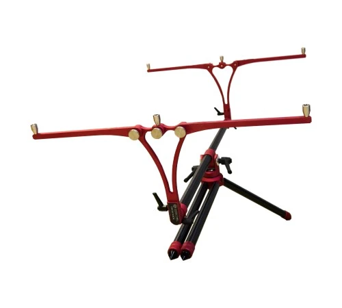 Род-под на три удилища Meccanica Vadese Technick 3 Rods Black / Red