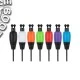 Свингер со светящимся бобином Fox Black Label Dinky Halo Bobbins