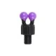 Разноцветные шариковые клипсы для бобинов FOX Black Label Bobbin Clips