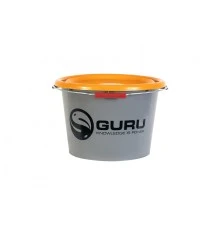 Ведро c крышкой серое GURU Bucket 19л