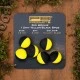 Плавающие насадки PB Products Zig Boilie - Black/Yellow - 6шт