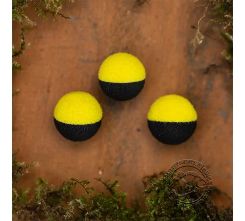 Плавающие насадки PB Products Zig Boilie - Black/Yellow - 6шт