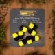 Плавающие насадки PB Products Zig Dumbell - 8mm - Black/Yellow - 8шт