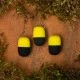 Плавающие насадки PB Products Zig Dumbell - 8mm - Black/Yellow - 8шт