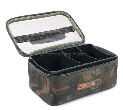 Сумка для грузил с жесткой вставкой Fox Camolite Lead & Bits Bag