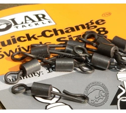 Вертлюг с быстросъемом Solar Quick Change Swivels Size 8