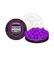 Плавающие дамбелсы 7х10 FFEM Pop-Up Match Mini Bloodworm 7x10mm